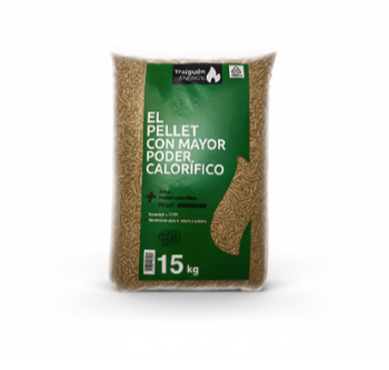 48 Bolsas de Pellet Madera 15 kg